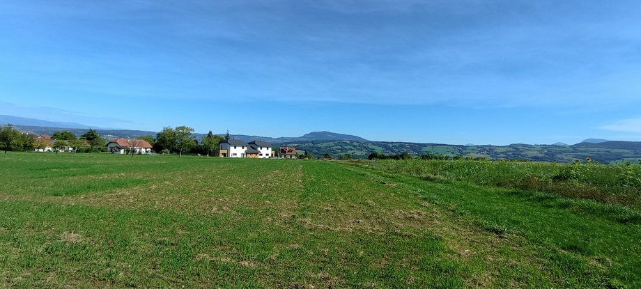 La Combe de Sillingy : Vue sur le vuache