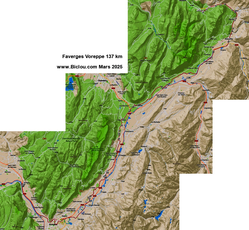 Départ étape Une : Faverges Grenoble Voreppe
