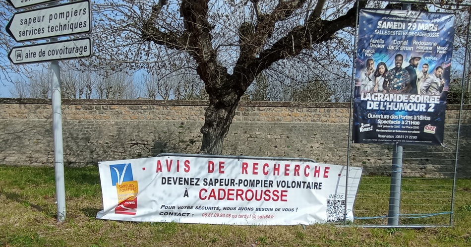 vu à Caderousse (Vaucluse)