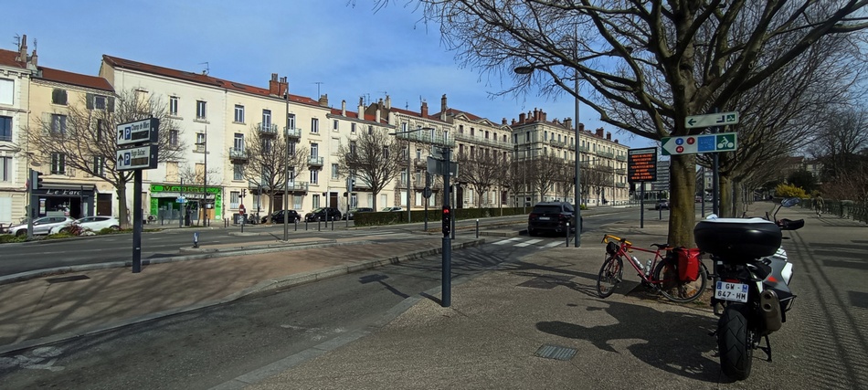 Valence : Balisa	ge Viarhôna modifié en 2025