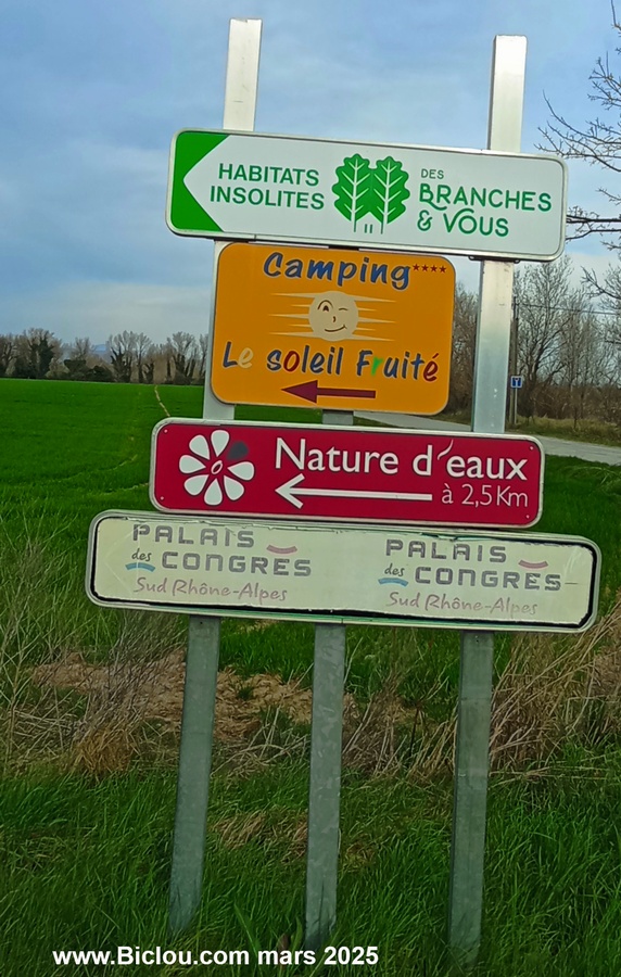 Du côté de ChâteauNeuf sur Isère : Repérages,  au cas où ..