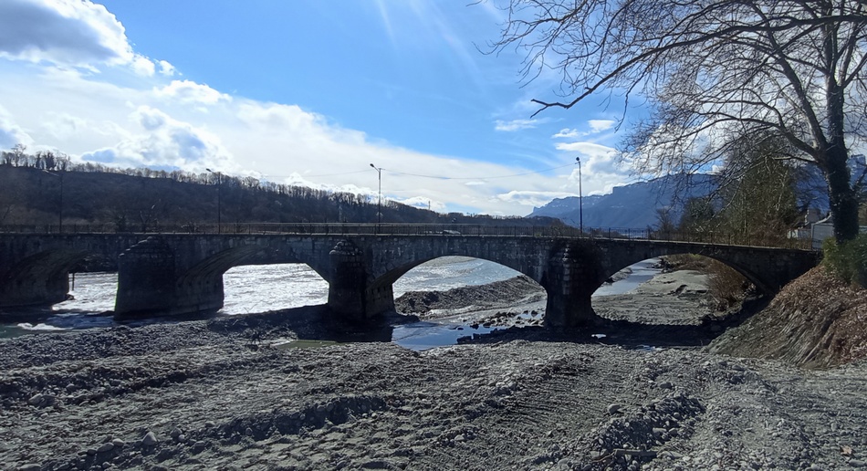 Travaux dans l'Isère à Montmélian (73)