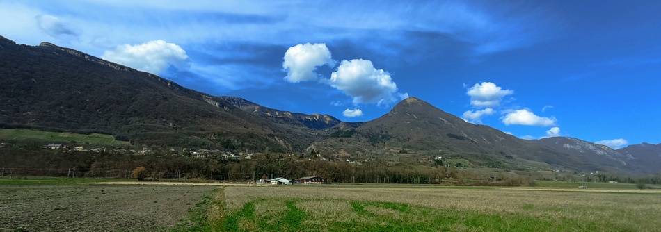 vue sur le col de Marocaz (Bauges)