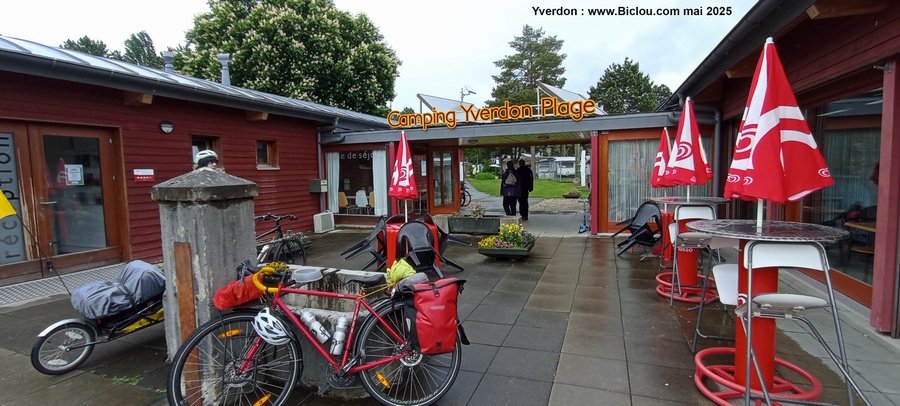 Camping Yverdon , mai 2025