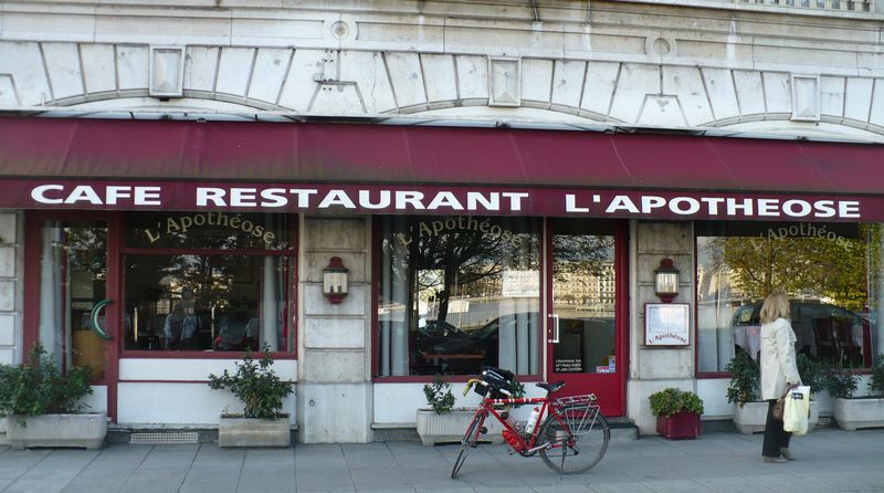 Restaurant l'apothéose de genève