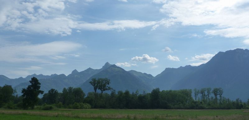 Le massif des Alpes Vaudoises, s'y niche Sonchaux 