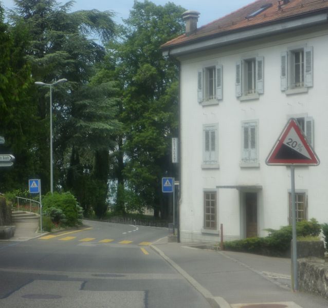 Descente rapide de Glion Montreux