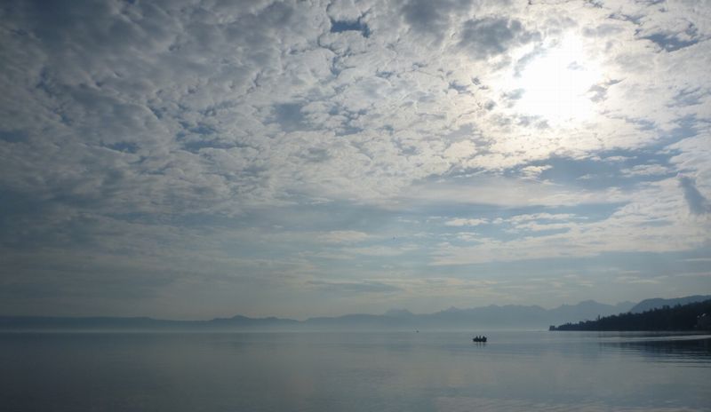 Le Léman à Thonon les bains en 2010