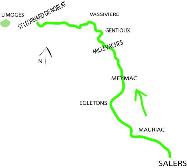 De salers à saint Léornard de Noblat