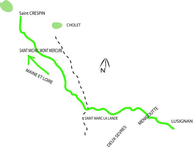 De Lusignan à saint crespin