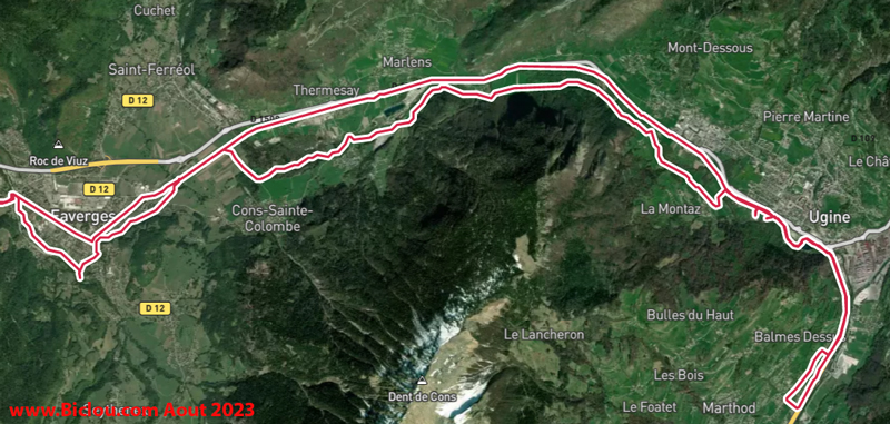Parcours-vtt-vtc-gravel-faverges-marlens-Ugine-par-Bois-Noir
