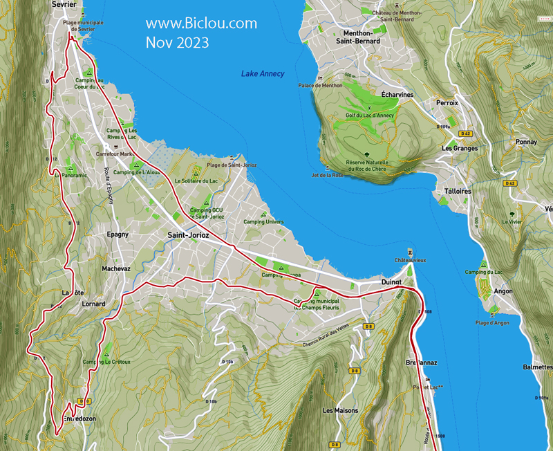 Parcours-bicyclette-Claudio-novembre-2023