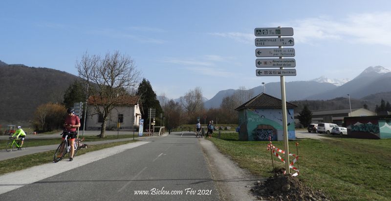Balisage Doussard