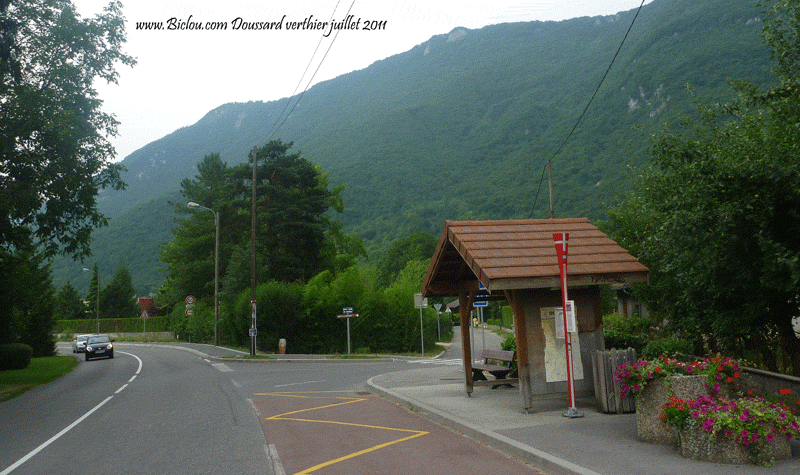 Sortie du village de Verthier, et reprise du D 909 A