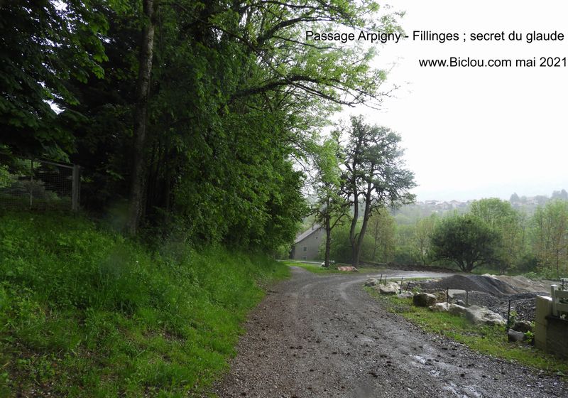 Passage en gravelle : Arpigny - Fillinges ; faut connaitre !