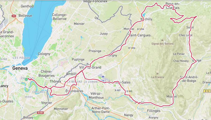 Re-Parcours V 61 et TDF 