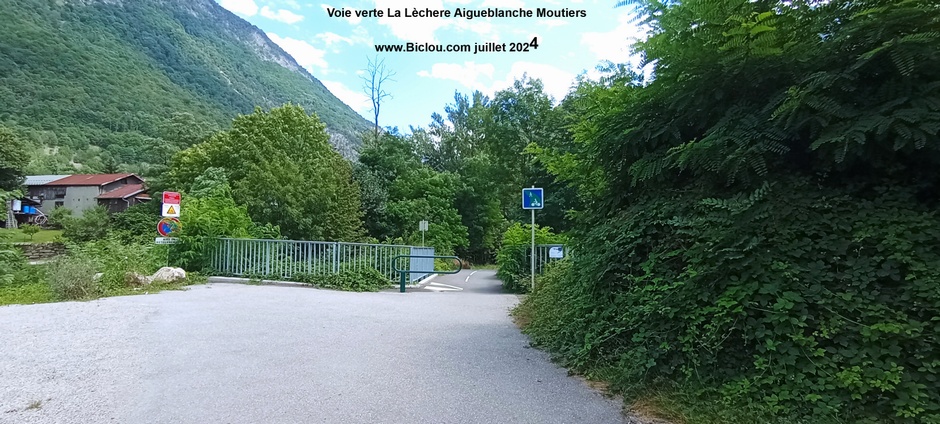 Voie verte Aigueblanche