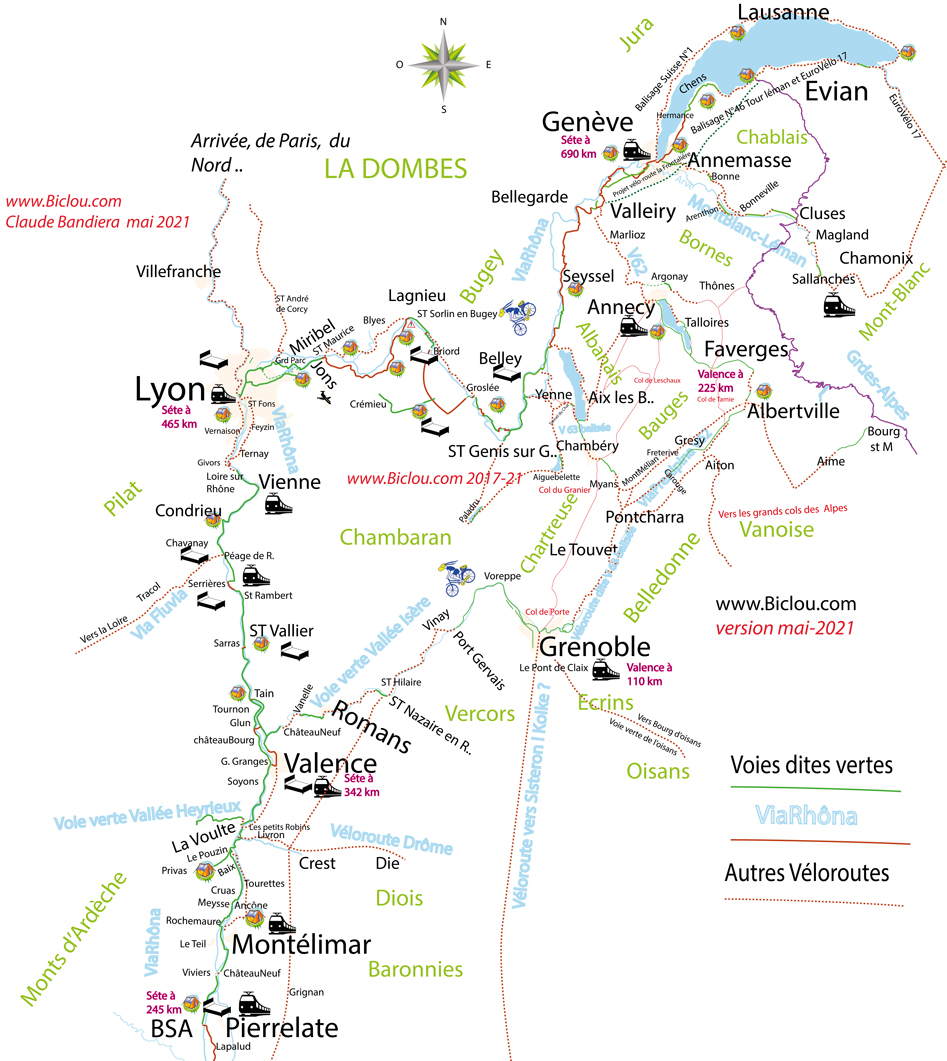 Carte-des-voies-vertes-pistes-cyclables-véloroutes-des-Savoie-Rhône-alpes-auvergne-2019