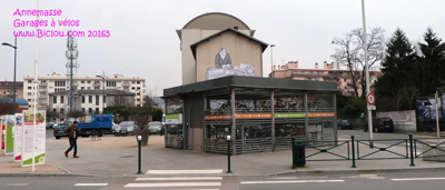 Annemasse garages à vélos Fevrier 2016