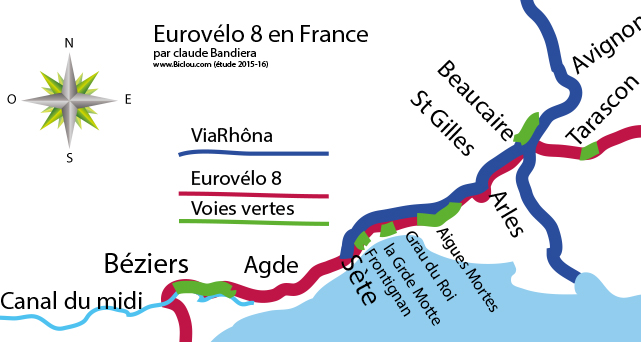 eurovelo 8 France
