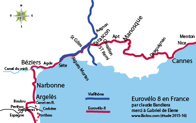 eurovelo 8 France