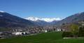 Vignette : Le mont blanc vu d'aosta en 2015