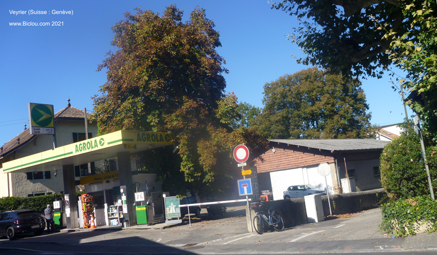 La vélo-route dite ViaRhôna Bis, devrait R-arriver R-ici à Veyrier (Suisse)