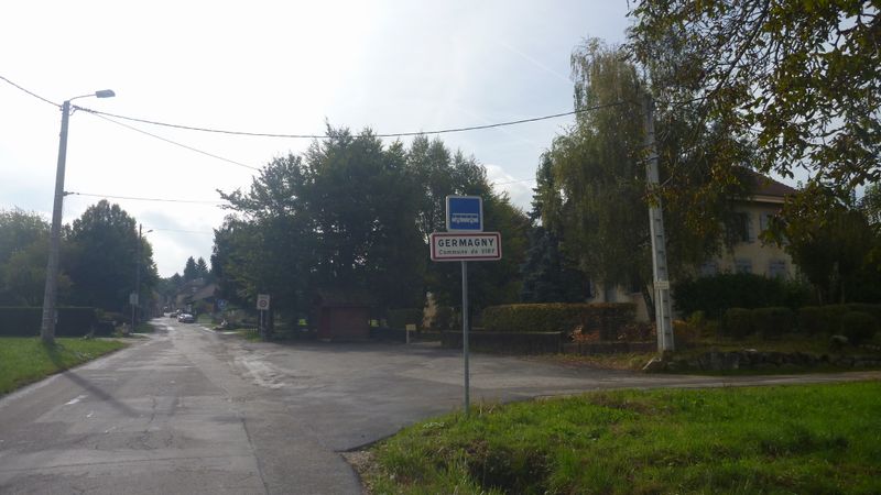 Après une traversée aléatoire de la D 1206, voici Germany