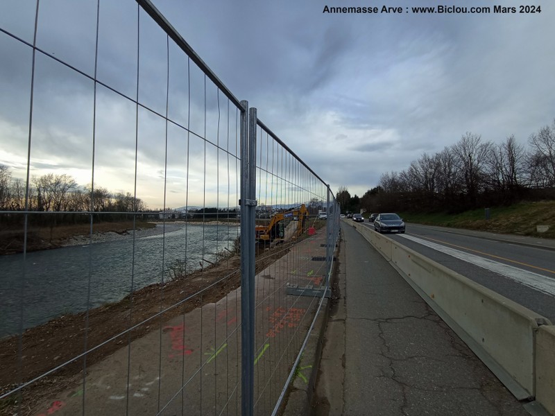 Le long de l'Arve (Annemasse)