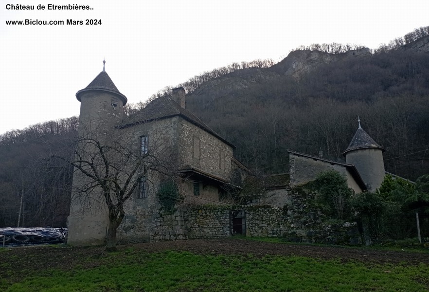 Château d'Etrembières (haute savoie)  en 2024