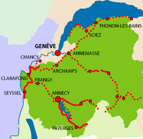 vélo-route et voie vertes haute savoie projets cg74
