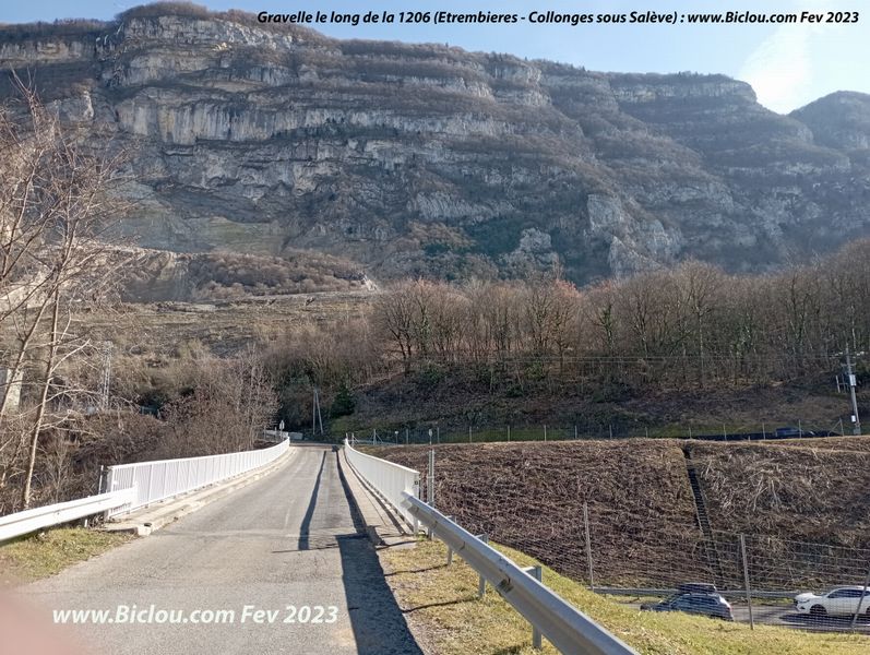 En route Vers Collonges par une belle bosse (Crevin)