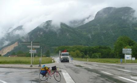 Port saint Fervais D 1532 vers voie verte 4 de Grenoble