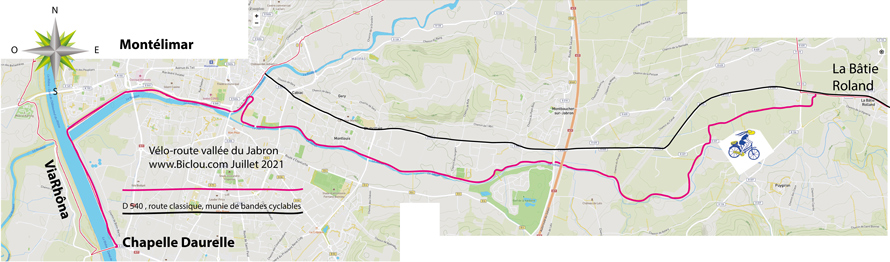 carrte voie verte vallée du jabron 2021