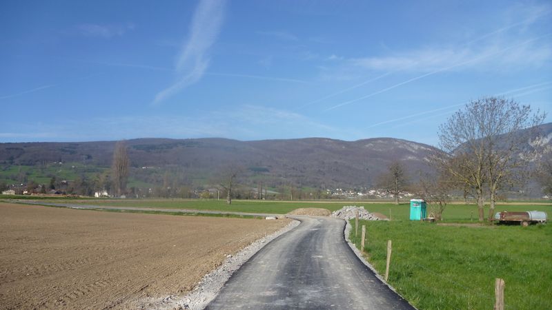 Reprise de la route partagée en vue du Vuache