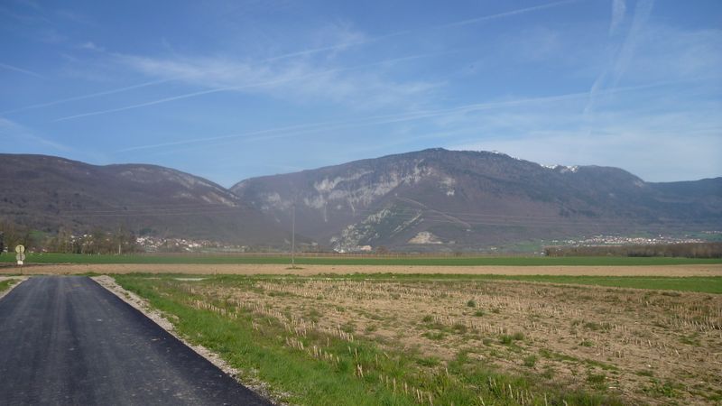 Les chemins des champs ont étés asphaltés