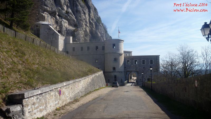 Fort l'écluse (Ain) en avril 2015