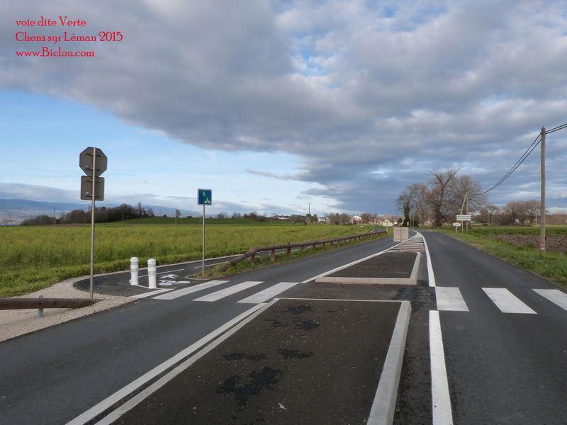 Voie verte de Chens sur Léman en 2015 : D25 - Lagraie
