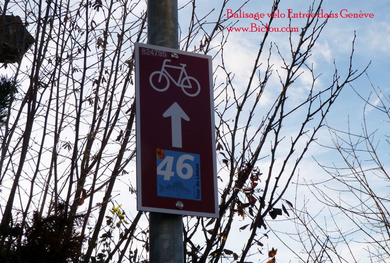 Balisage 46 de la Suisse à Vélo